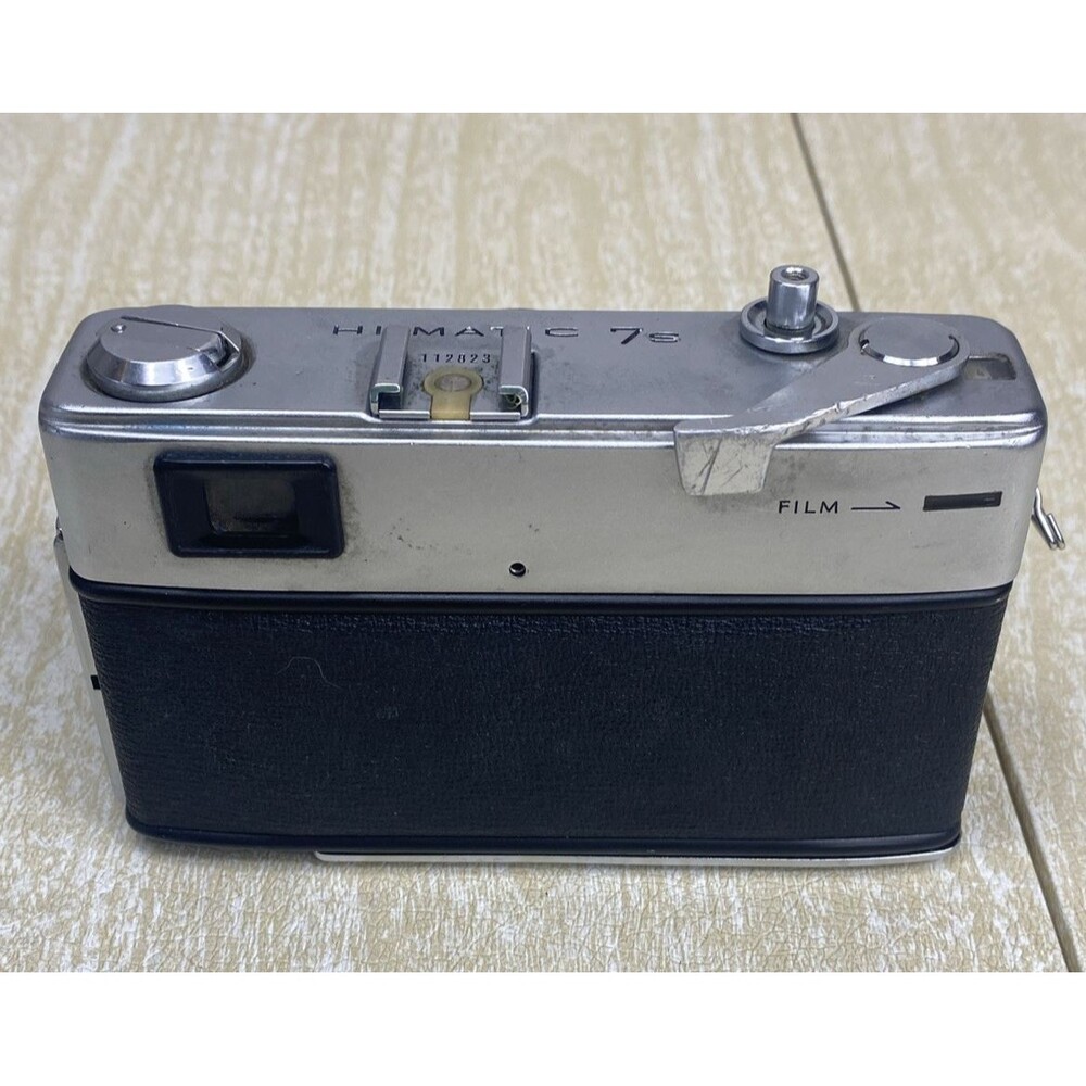 Minolta Hi-Matic 7s Camera w/Milnolta Leather Case & Seiko Lens - UNTESTED AS/IS - Picture 15 of 16
